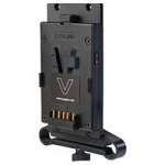 PAG V-Mount Battery Plate with 19mm Rod Clamps and 1x D-Tap output (p/n 9402) PAG V-Mount Battery Plate with 19mm Rod Clamps and 1x D-Tap output (p/n 9402)